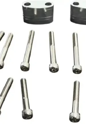 23-09370Kit riser manubrio in alluminio 7/8 " X ENDURO E MOTO STRADALE Offerta Limitata